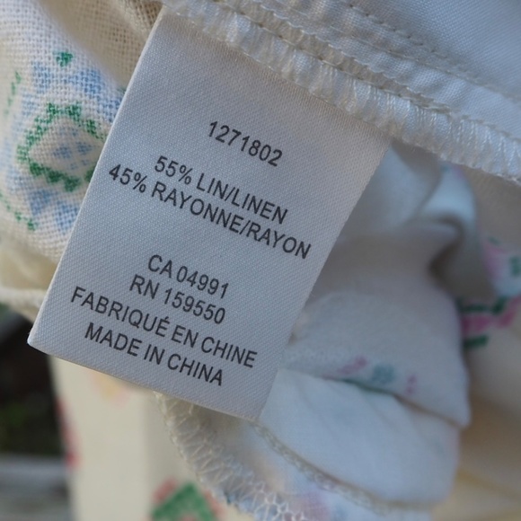 Maison d’Amélie, Women’s M, Colorful Print linen blend - Picture 6 of 6